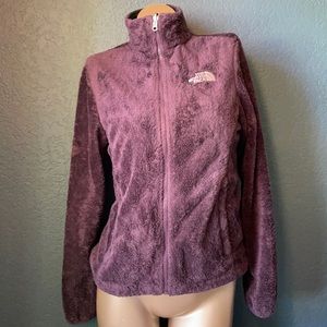 The North Face fuzzy jacket
